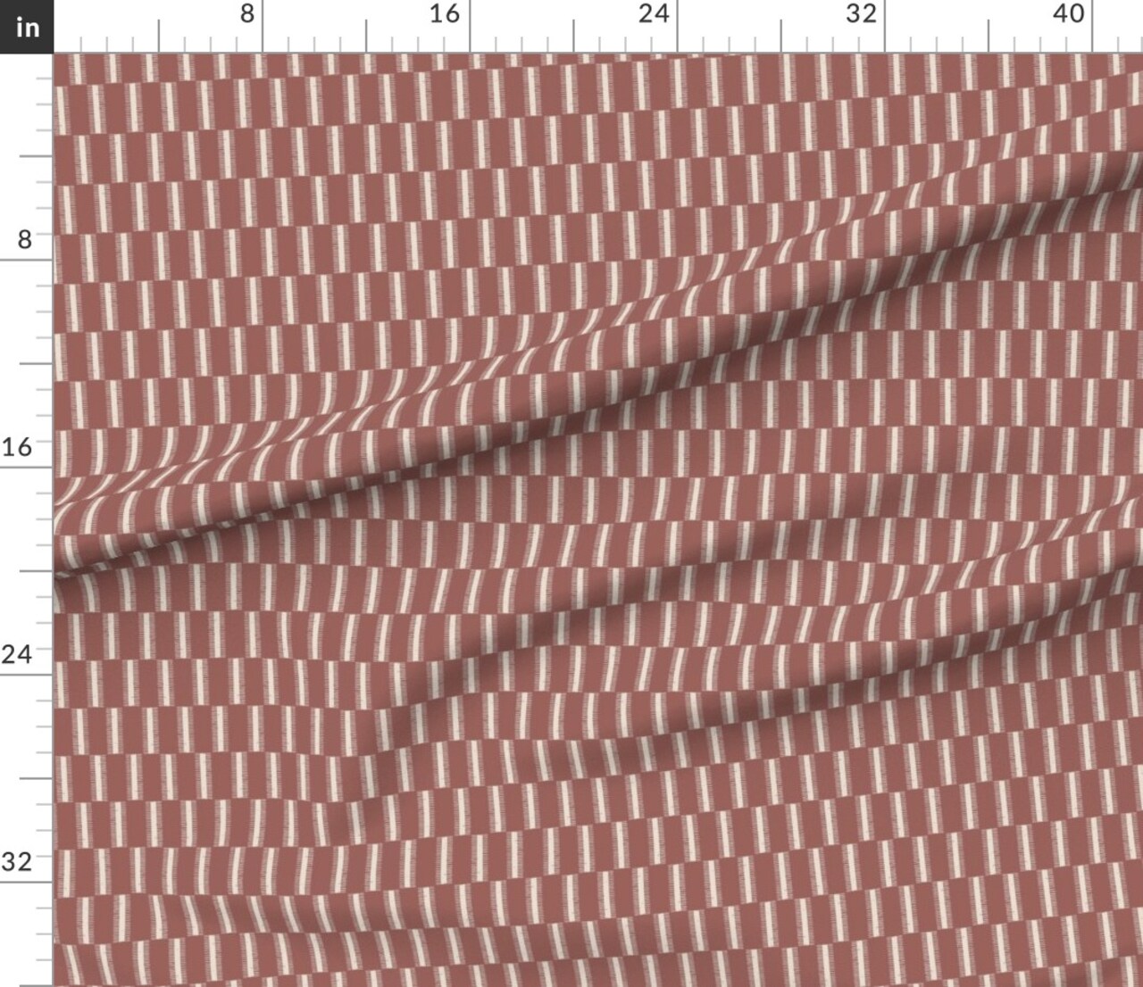 Japandi Checkerboard Custom Printed Fabric by Spoonflower Various Fabrics by the Yard or Fat Quarter 21577961